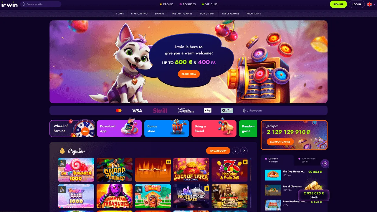Irwin Casino Preview Image