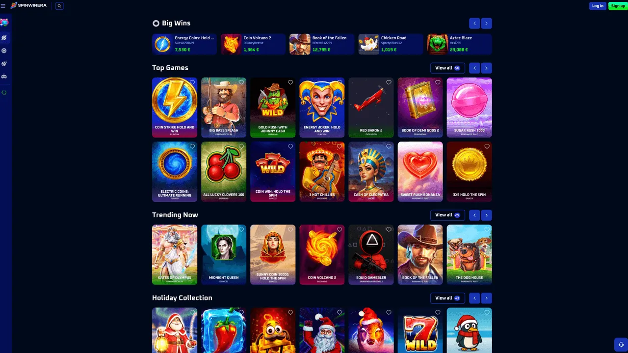 Spinwinera Casino Preview Image